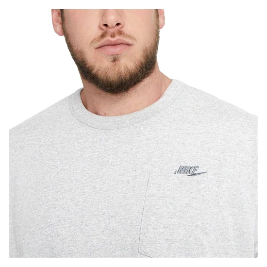 Nike - "Club" T-Shirt für Herren (Grau) - Image 4