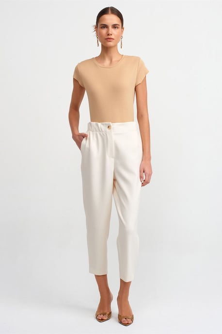 Slim Fit Baumwoll Rundhals T-Shirt - Image 3