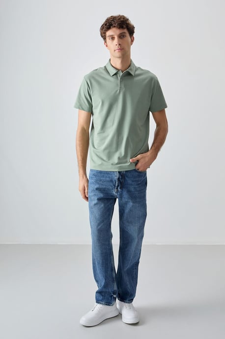 Übergroßes Polo-Kragen T-Shirt - Image 3