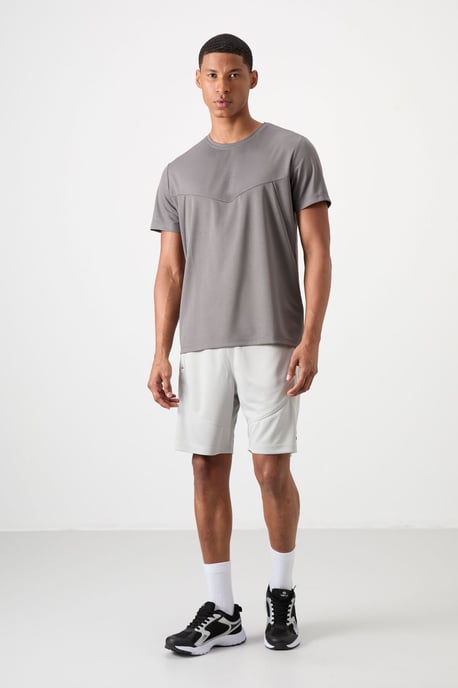 Herren T-Shirt aus solidem Polyester mit Rundhalsausschnitt - Image 3