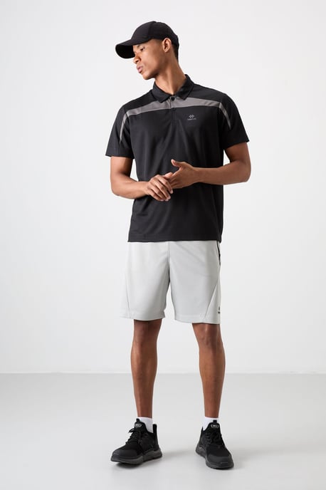 Herren Polo-Shirt mit Farbblockierung - Image 2
