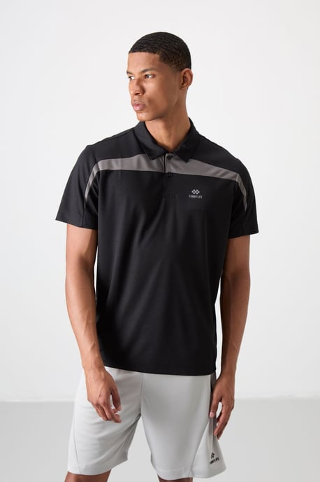 Herren Polo-Shirt mit Farbblockierung - Image 4