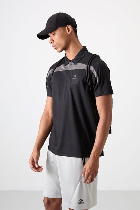 Herren Polo-Shirt mit Farbblockierung - Image 5