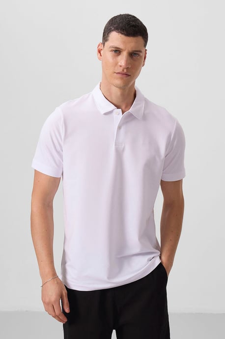 Herren Polo T-Shirt aus Baumwolle-Elasthan - Image 3