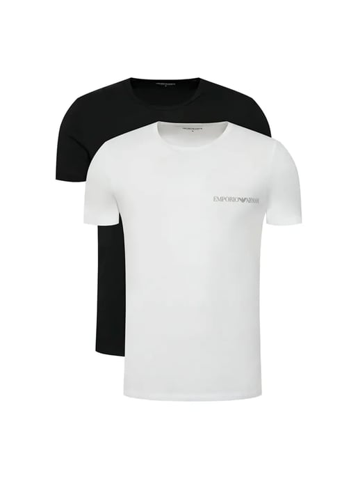 Emporio Armani Herren-T-Shirt-Packung x2 unverzichtbar - Image 1
