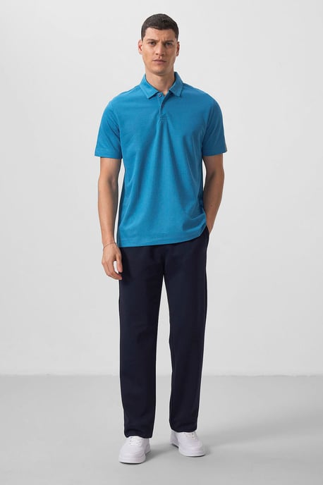 Herren Polo-T-Shirt aus Baumwolle mit Elasthan - Image 2