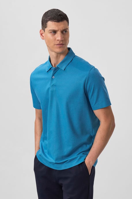 Herren Polo-T-Shirt aus Baumwolle mit Elasthan - Image 4