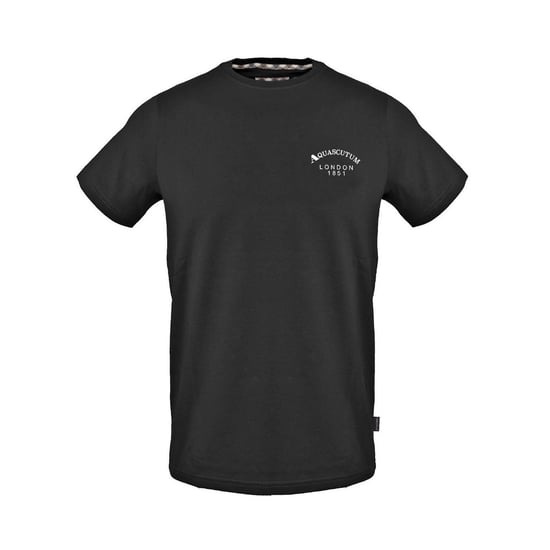 Aquascutum - "London 1851" T-Shirt für Herren (Schwarz) - Image 1