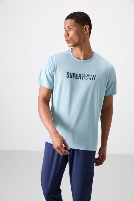 Herren T-Shirt mit Druck und Rundhalsausschnitt - Image 4