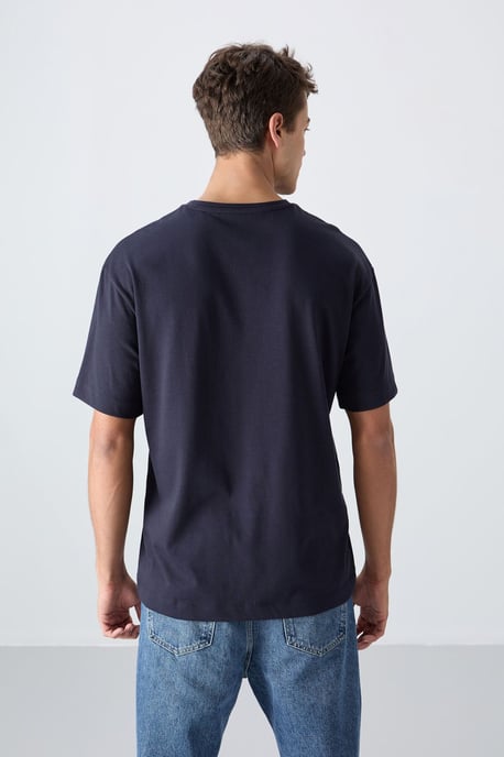 Übergrößtes Baumwoll-Polyester Logo T-Shirt - Image 5