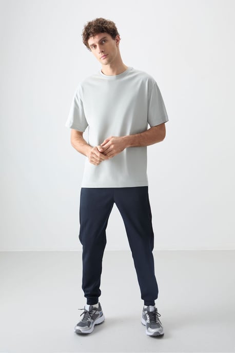 Übergroßes Baumwoll-Crewneck-T-Shirt - Image 3
