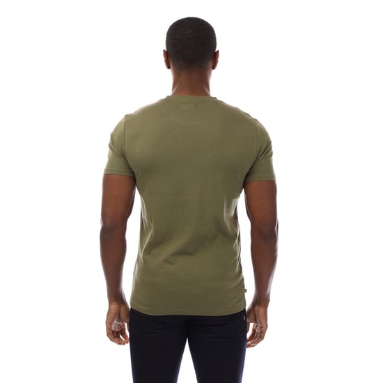 Aquascutum - "London" T-Shirt für Herren, Rundhalsausschnitt (Grün/Marine) - Image 2