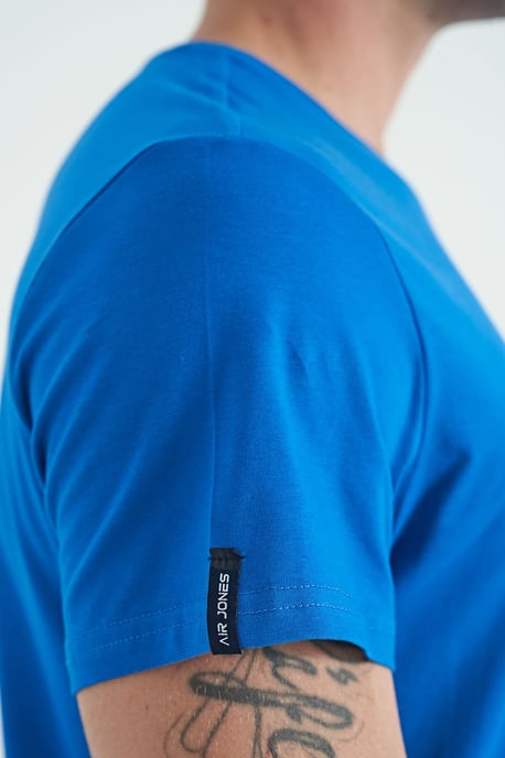 Herren Baumwoll-Elastan T-Shirt mit Rundhalsausschnitt - Image 4