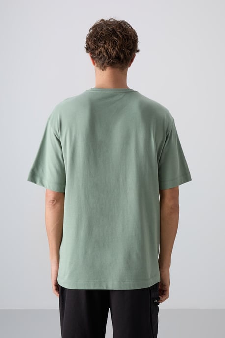 Übergroßes Logo-Print Rundhals-T-Shirt - Image 5