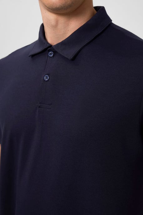 Herren Baumwolle Elasthan Polo-T-Shirt - Image 4