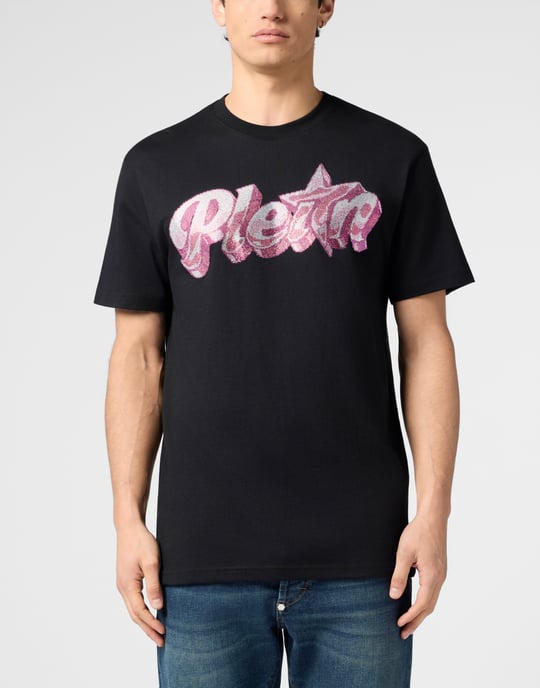 Round Neck T-Shirt Gummy Plein Stones - Image 2