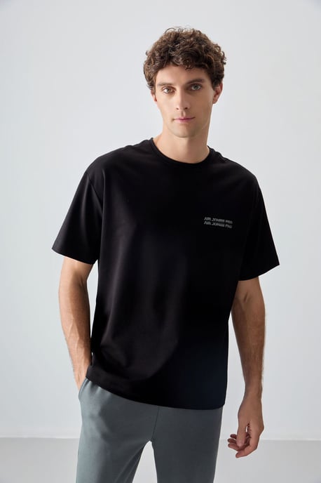 Übergrößenshirt aus bedrucktem Baumwolljersey - Image 4