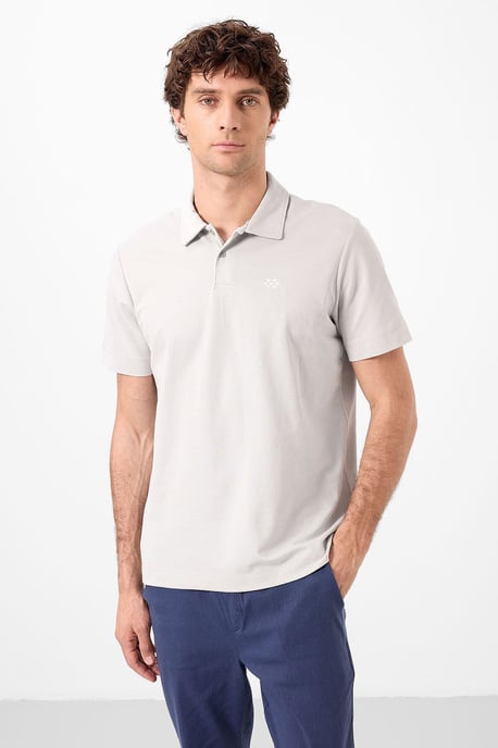 Herren Baumwoll-Elastan Polo-Shirt - Image 3