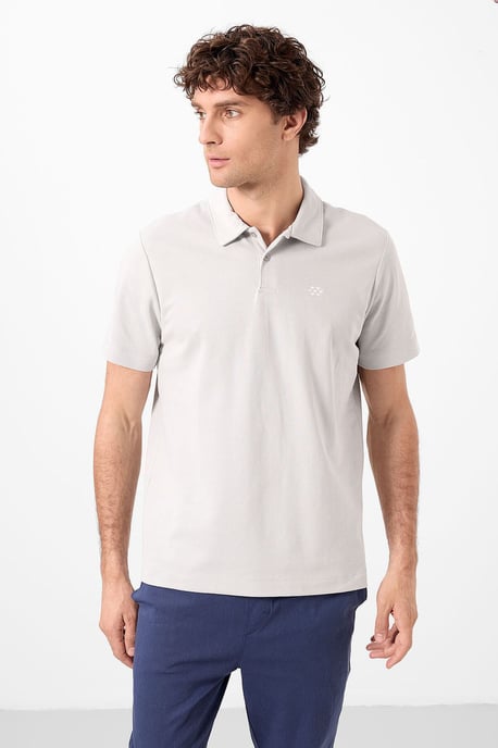 Herren Baumwoll-Elastan Polo-Shirt - Image 5