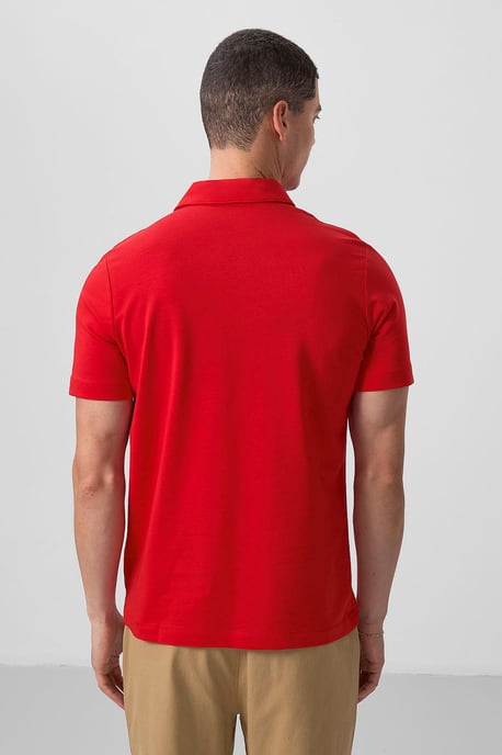 Herren Baumwoll-Elastan Polo-Shirt - Image 6