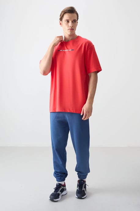 Übergroßes Baumwoll-Crewneck-T-Shirt - Image 3