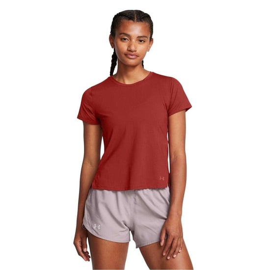 Under Armour - "Launch" T-Shirt für Damen, Rundhalsausschnitt, Regulär (Orange) - Image 3