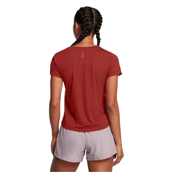 Under Armour - "Launch" T-Shirt für Damen, Rundhalsausschnitt, Regulär (Orange) - Image 4