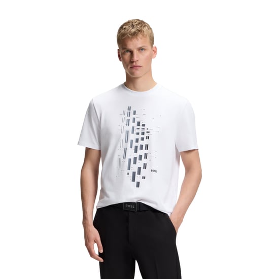 Boss - T-Shirt für Herren, Stretch, Regulär (Weiß) - Image 1
