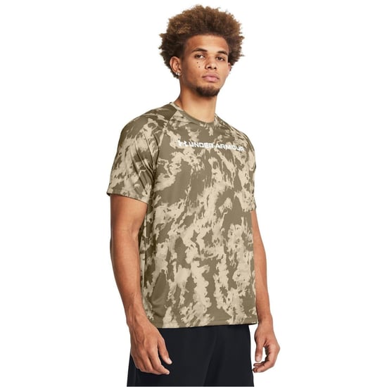 Under Armour - T-Shirt für Herren, Technisch, Regulär (Khakigrün) - Image 2