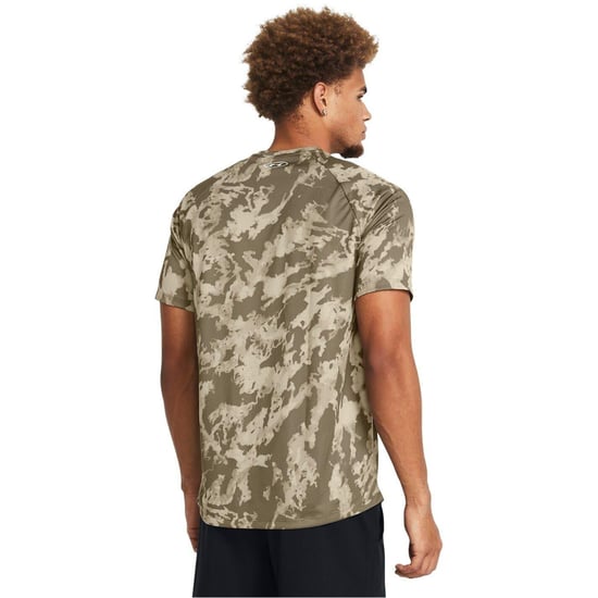Under Armour - T-Shirt für Herren, Technisch, Regulär (Khakigrün) - Image 3