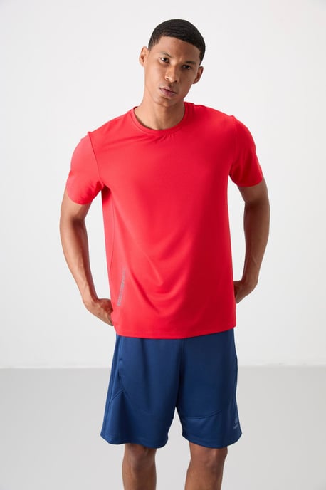Herren Regular Fit Rundhalsausschnitt T-Shirt - Image 1