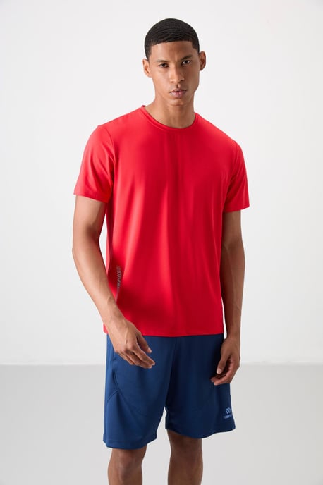 Herren Regular Fit Rundhalsausschnitt T-Shirt - Image 4