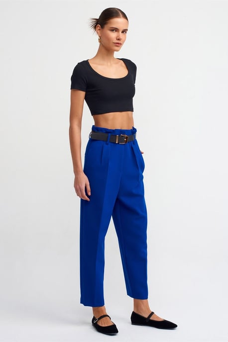 Damen Ripp-Strick Crop-Top - Image 3