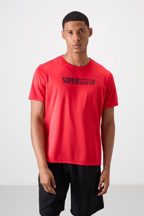 Herren Bedrucktes Rundhals T-Shirt - Image 1