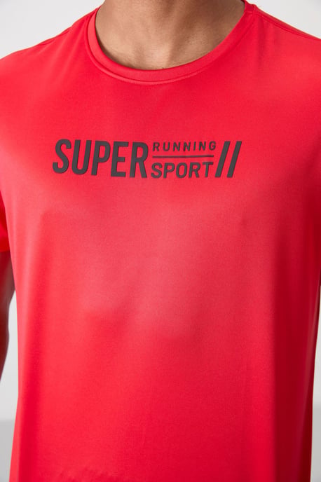 Herren Bedrucktes Rundhals T-Shirt - Image 3