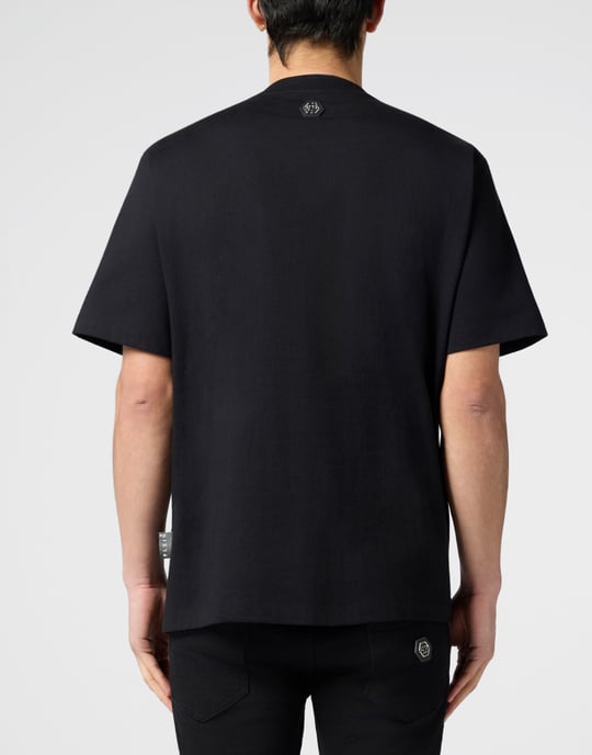 Round Neck T-Shirt Skull Stones - Image 5