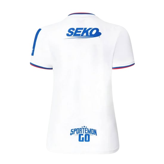 Castore - "2023" Auswärts-Trikot für Damen (Weiß/Rot) - Image 2