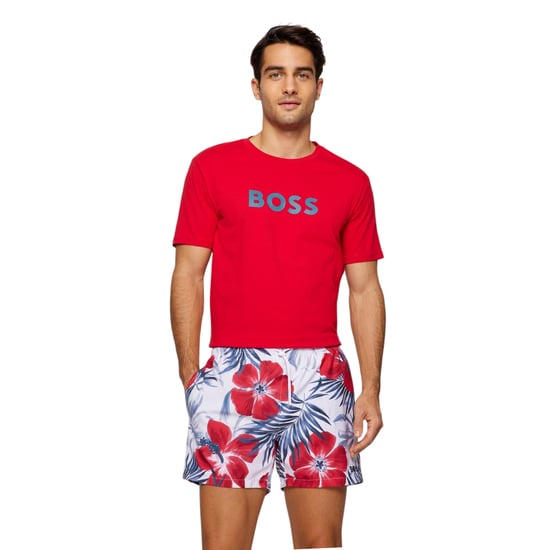 Boss - "Hbw" T-Shirt für Herren (Leuchtend Rot) - Image 1
