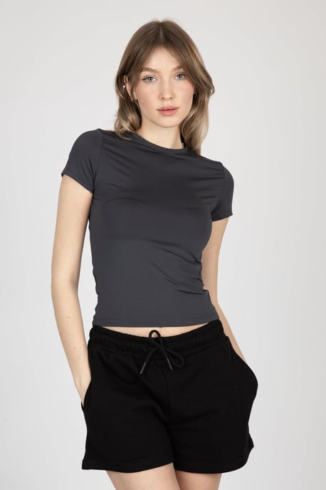 Rundhals Basic T-Shirt - Image 2