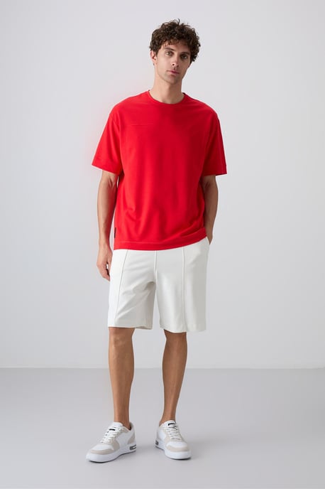 Oversized Rundhals-T-Shirt - Image 3