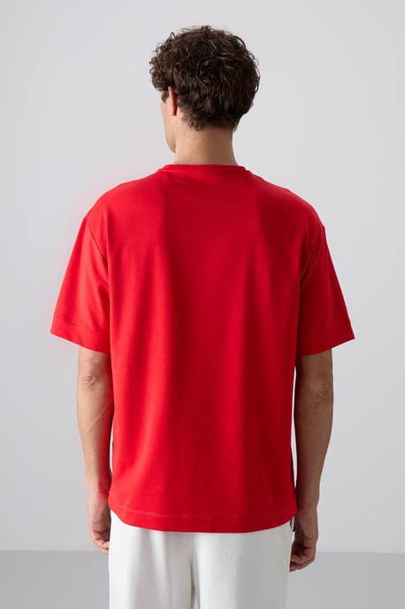 Oversized Rundhals-T-Shirt - Image 5