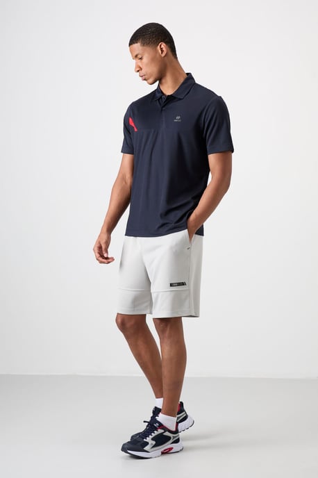 Herren Polo-Kragen Kurzarm T-Shirt - Image 2