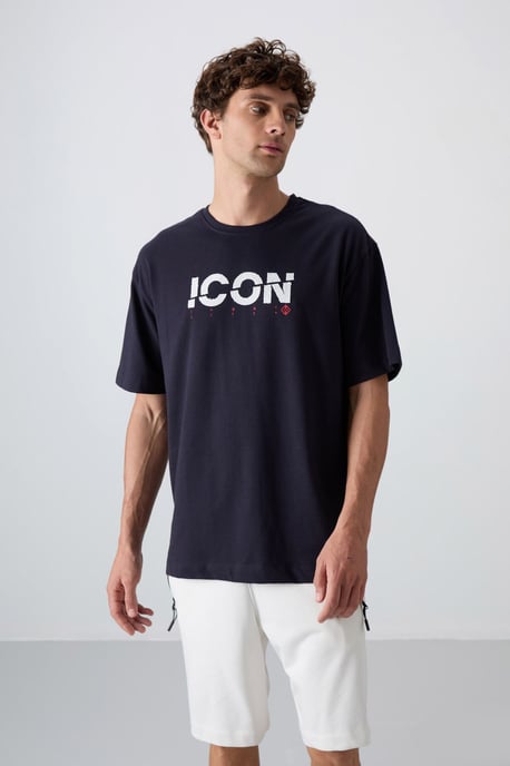 Übergroßes Logo-Print Rundhals-T-Shirt - Image 3