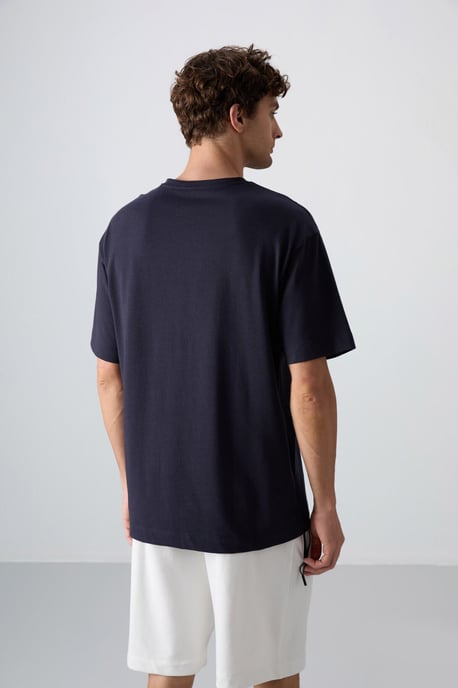 Übergroßes Logo-Print Rundhals-T-Shirt - Image 5