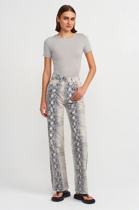 Damen Slim Fit Rundhals T-Shirt - Image 3