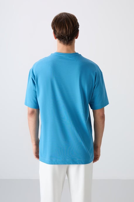 Übergrößen T-Shirt aus Baumwollmischung mit Print - Image 5