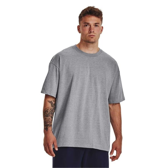 Under Armour - T-Shirt für Herren/Damen Unisex, Schwer, kurzärmlig (Grau) - Image 1