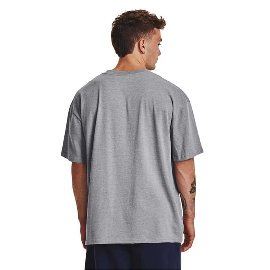 Under Armour - T-Shirt für Herren/Damen Unisex, Schwer, kurzärmlig (Grau) - Image 4
