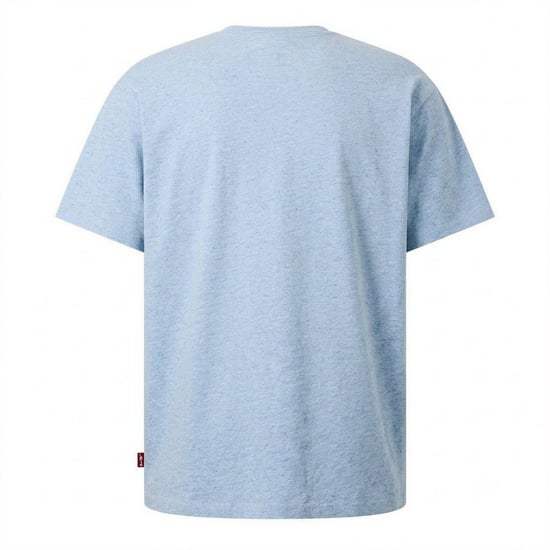 Levis - "Authentic" T-Shirt für Herren, Tab Detail (Hellblau) - Image 2