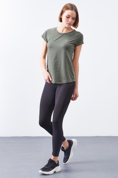 Damen Kurzarm T-Shirt mit Rundhalsausschnitt - Image 4